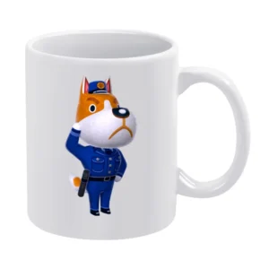 Copper From Animal Crossing Nintendo Character Video Game White Mug