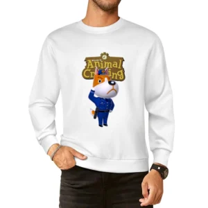 Copper From Animal Crossing Nintendo Video Game Fan European Size Pullover Sweater