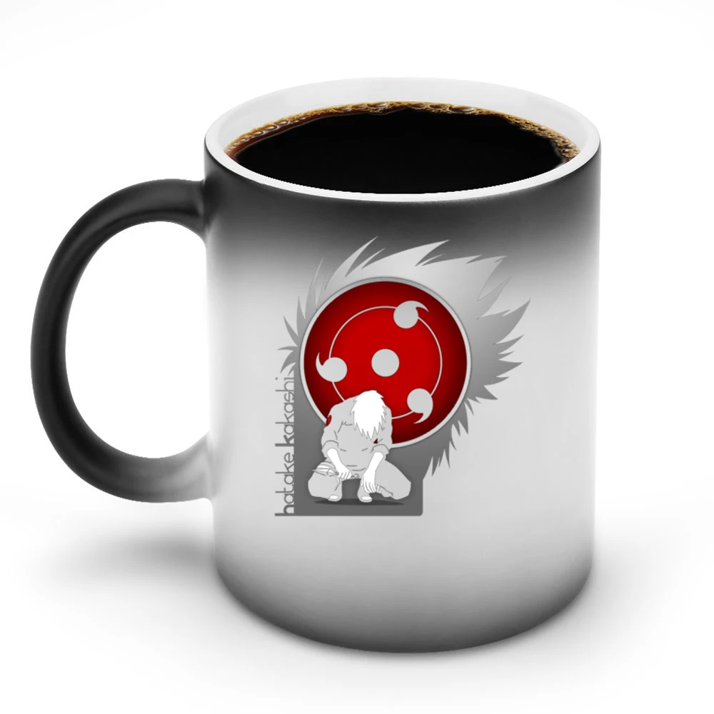Copy Ninja hatake Kakashi the sharingan Naruto Shippuden anime manga T Discoloration Mug