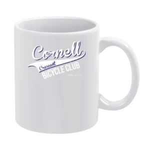 Cornell Crescent Bicycle Club White Mug