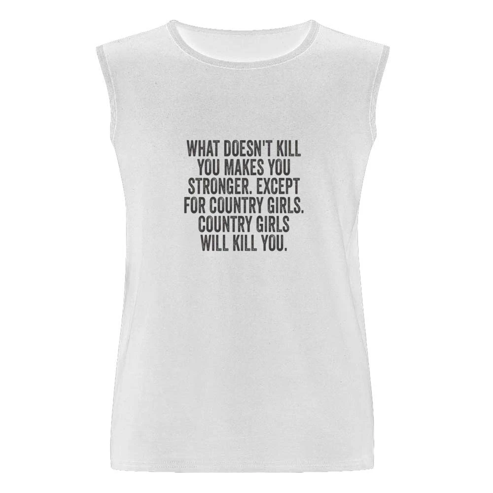 Country Girls Tshirt Men Sleeveless T-Shirt