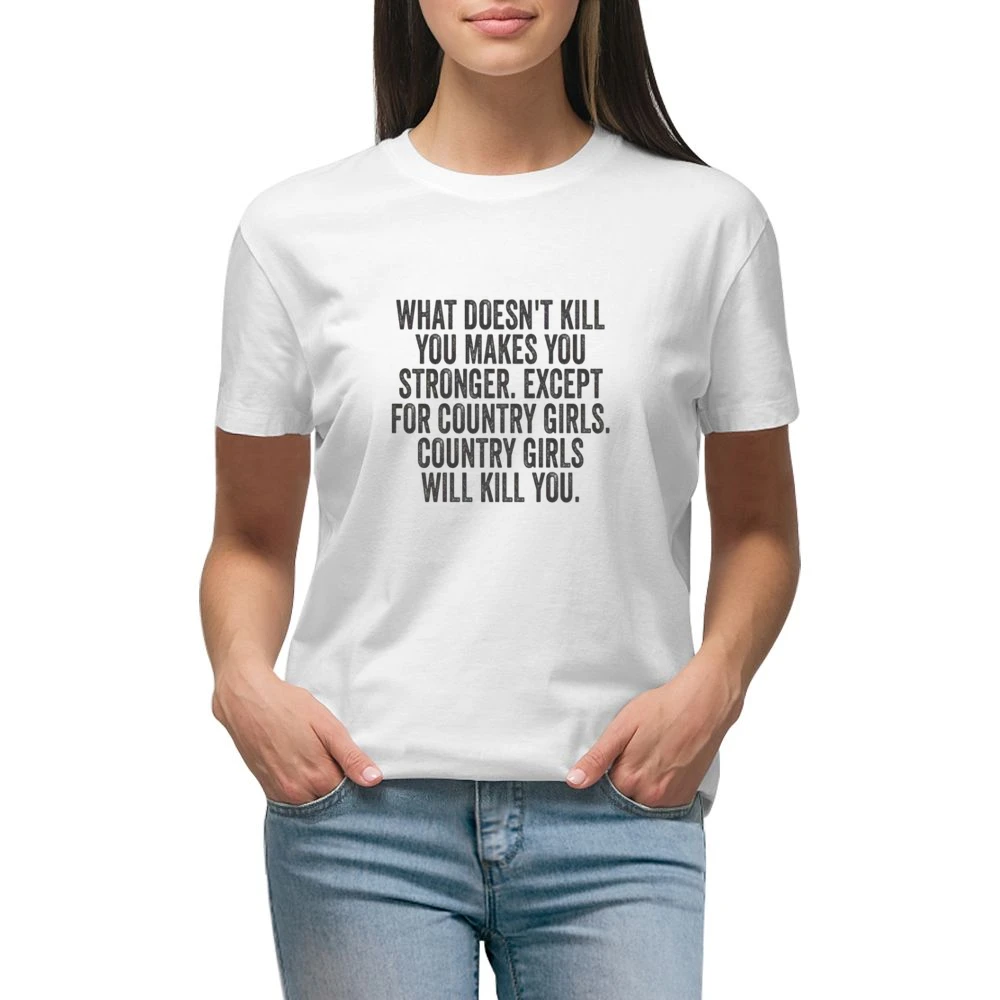 Country Girls Tshirt Premium Women Ladies T-shirt