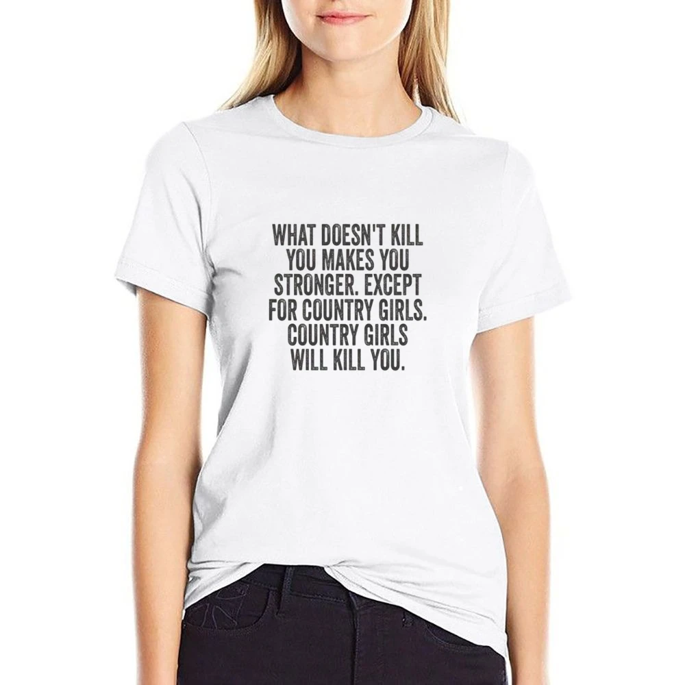 Country Girls Tshirt US Size Women Ladies T-shirt
