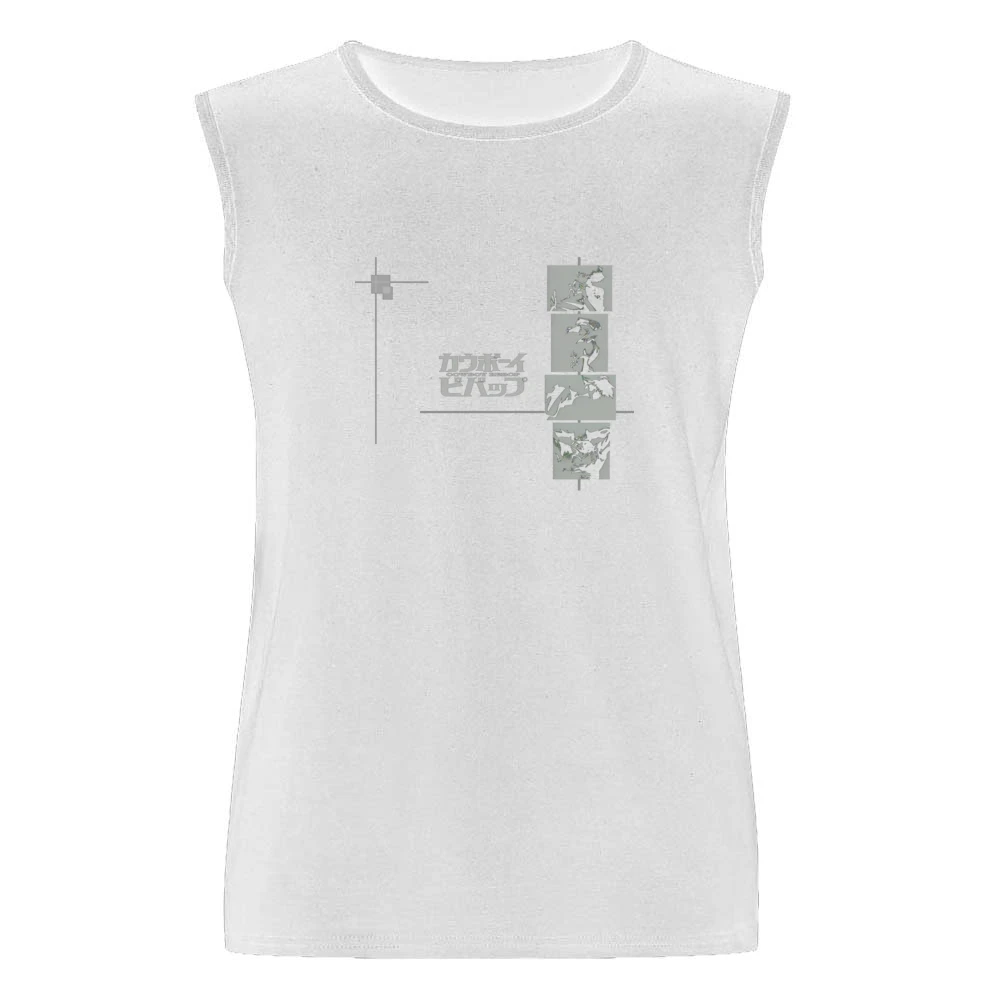 Cowboy Bebop space ship crew bounty hunter Spike faye Radical Ed Jet a Men Sleeveless T-Shirt