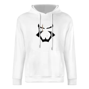 Cowboy bebop bounty hunter Jet Black face with scar eye European Size Men Hoodie
