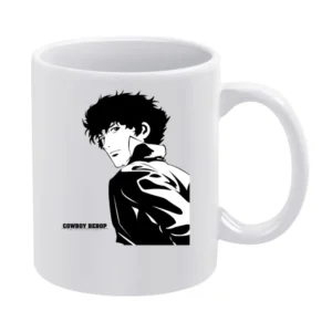 Cowboy bebop bounty hunter Spike spiegel White Mug