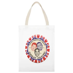 Cowboys Great Again Tshirt White Canvas Tote Shopping Bag