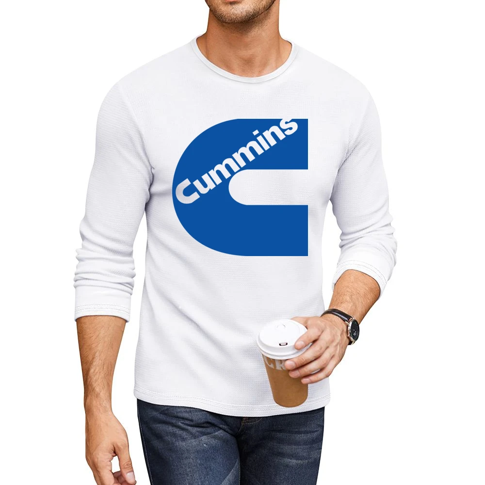 Cummins Motor Dodge Auto Men CrewNeck Long Sleeve T-Shirt