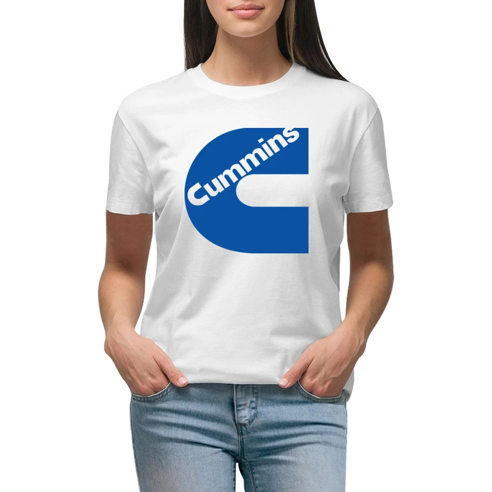 Cummins Motor Dodge Auto Premium Women Ladies T-shirt