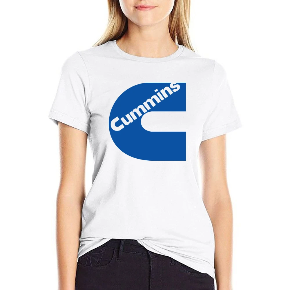 Cummins Motor Dodge Auto US Size Women Ladies T-shirt