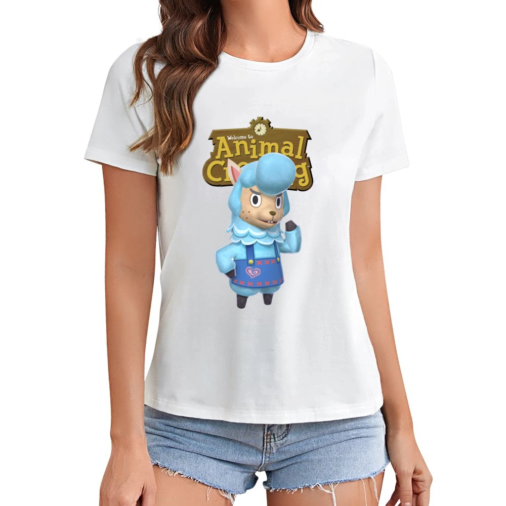 Cyrus From Animal Crossing Nintendo Video Game Fan Asian Size Women Ladies T-shirt