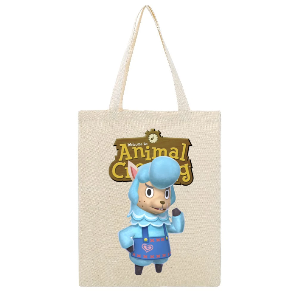 Cyrus From Animal Crossing Nintendo Video Game Fan Beige Canvas Tote Shopping Bag