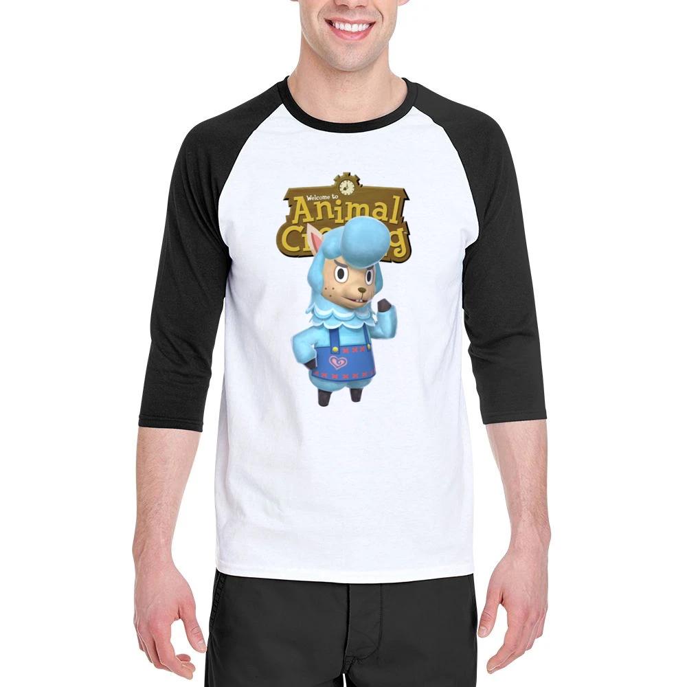 Cyrus From Animal Crossing Nintendo Video Game Fan Men 3/4 Sleeve T-Shirt