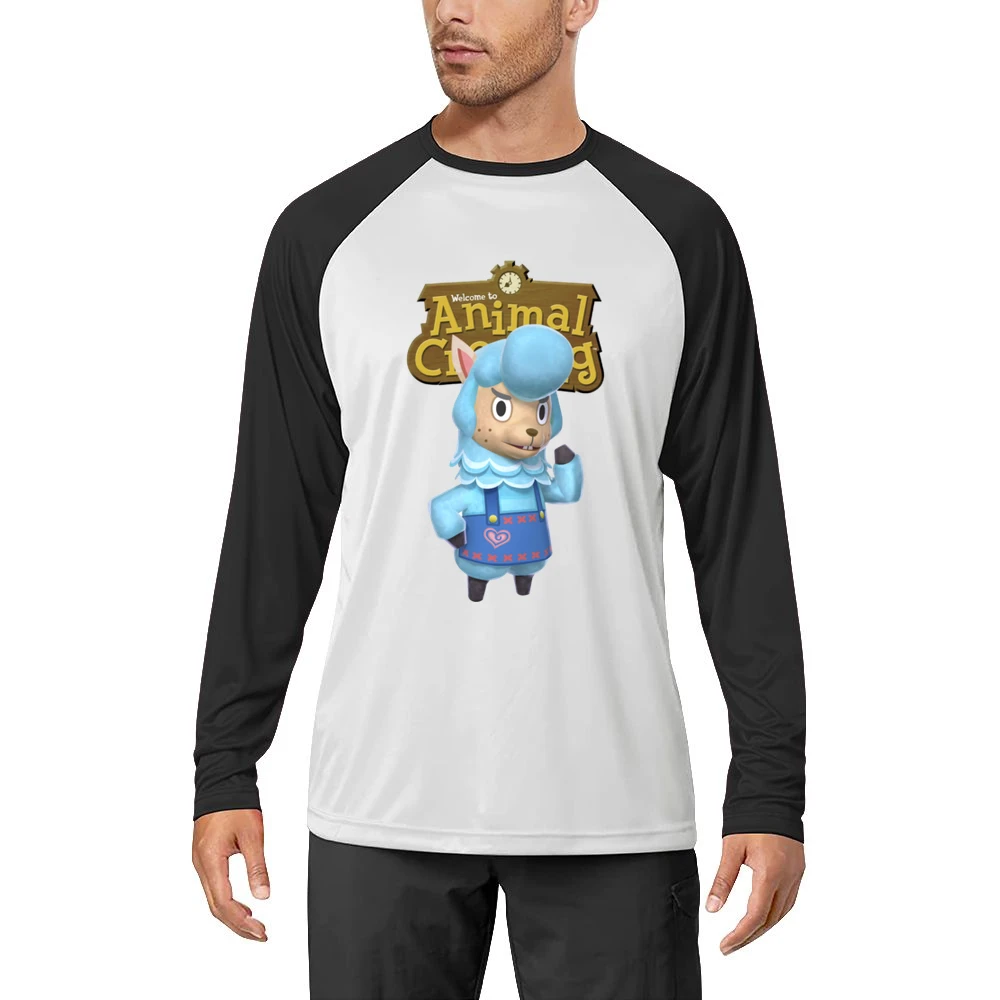 Cyrus From Animal Crossing Nintendo Video Game Fan Men Long Sleeve T-Shirt