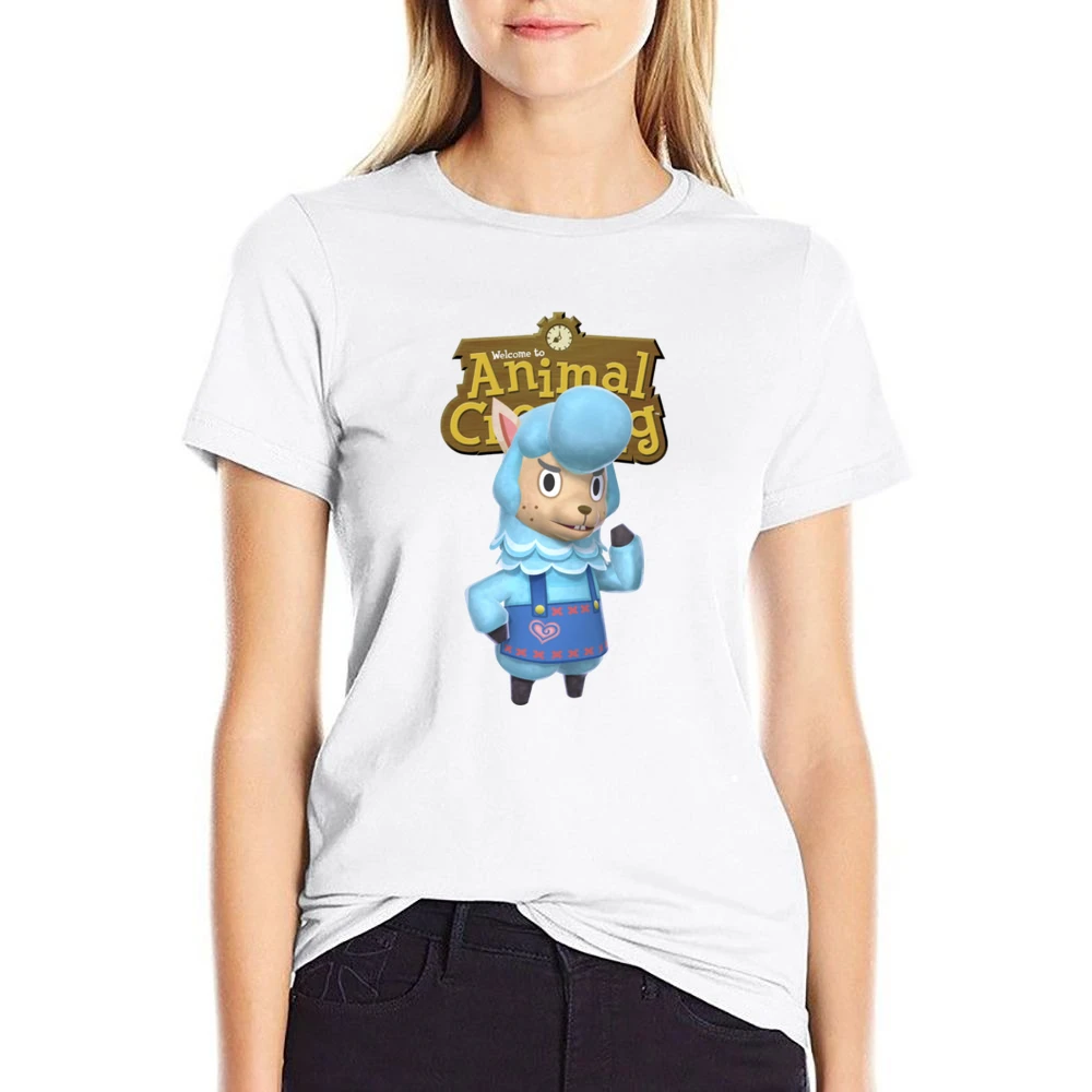 Cyrus From Animal Crossing Nintendo Video Game Fan US Size Women Ladies T-shirt