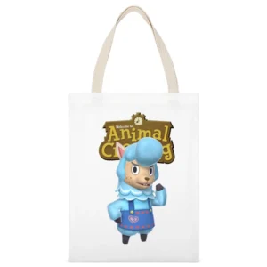 Cyrus From Animal Crossing Nintendo Video Game Fan White Canvas Tote Shopping Bag