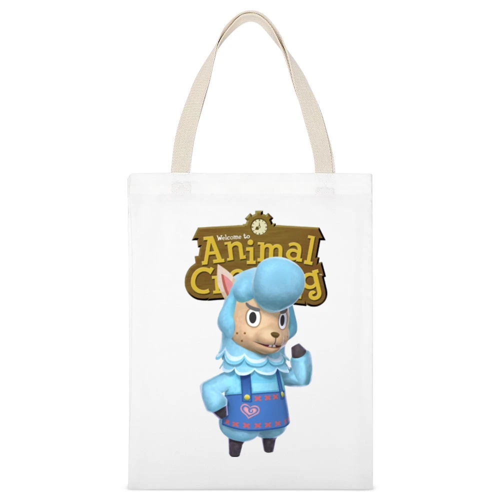 Cyrus From Animal Crossing Nintendo Video Game Fan White Canvas Tote Shopping Bag