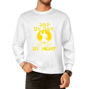 Dad By Day Ninja By Night Tshirt (all Styles And Colors Available) European Size Pullover Sweater