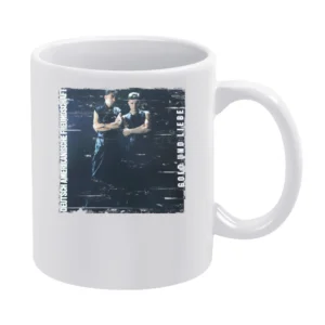 Daf Gold Und Liebe Album Cover Distressed Image White Mug