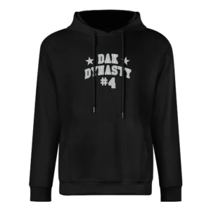 Dak Dynasty Fun Dak Prescott 4 Dallas Professional Football Fan Graphi European Size Men Hoodie