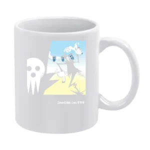 Dancing Reaper White Mug
