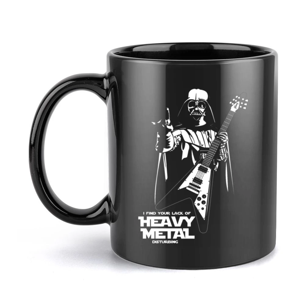 Darth Vader Heavy Medal Black Mug
