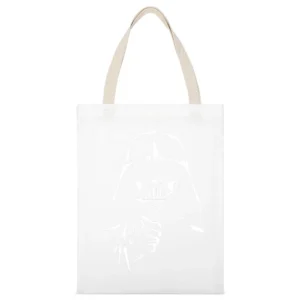 Darth Vader Star Wars Tshirt White Canvas Tote Shopping Bag