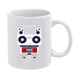 Dead Prez Hip Hop Tshirt (All Styles And Colors Available) White Mug