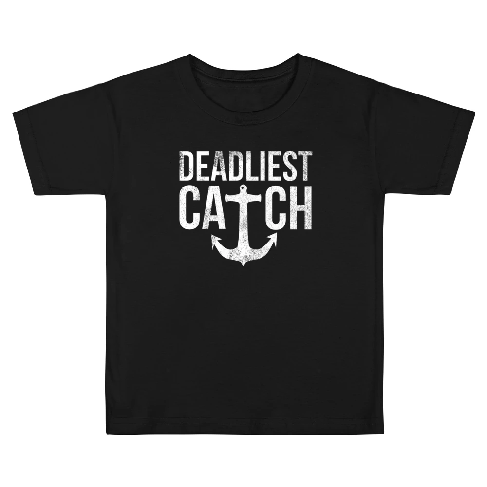 Deadliest Catch Fun Popular Graphic TV Show Fishing Kids Boys Girls T-Shirt