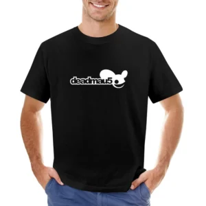 Deadmau5 dead mause house music Asian Size Men T-Shirt