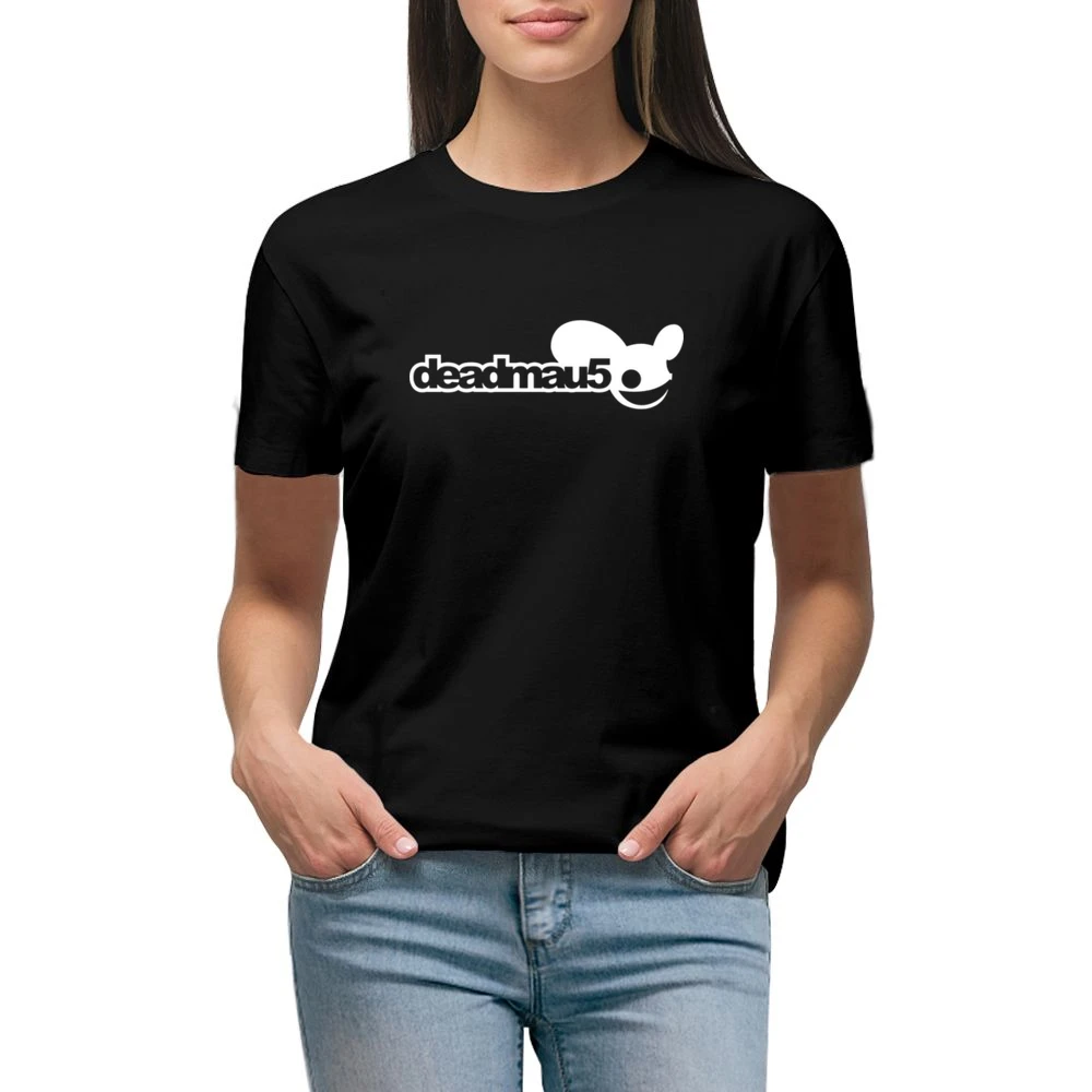 Deadmau5 dead mause house music Premium Women Ladies T-shirt
