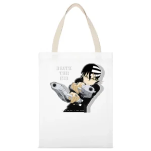Death The Kid dtk Soul eater manga games White Canvas Tote Shopping Bag