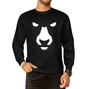Deer Face Milwaukee Basketball Playoffs Fan European Size Pullover Sweater