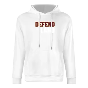 Defend The Land Black Out Cleveland Cavs Ohio Basketball Graphic Fan T European Size Men Hoodie