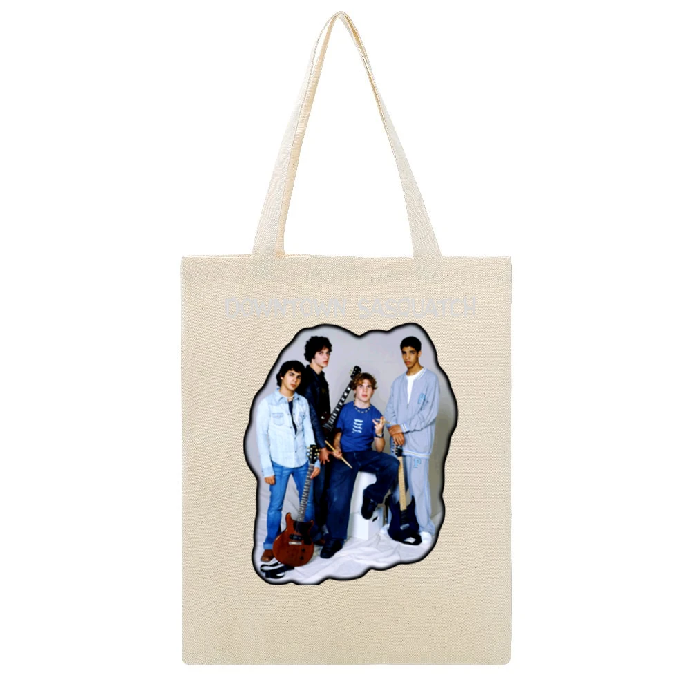 Degrassi Downtown Sasquatch Beige Canvas Tote Shopping Bag