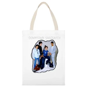 Degrassi Downtown Sasquatch White Canvas Tote Shopping Bag