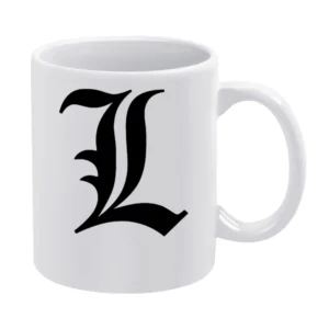 Detective L Death Note manga White Mug