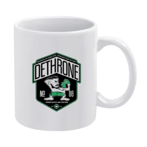 Dethrone Connor Mcgregor Tshirt (all Styles And Colors Available) White Mug