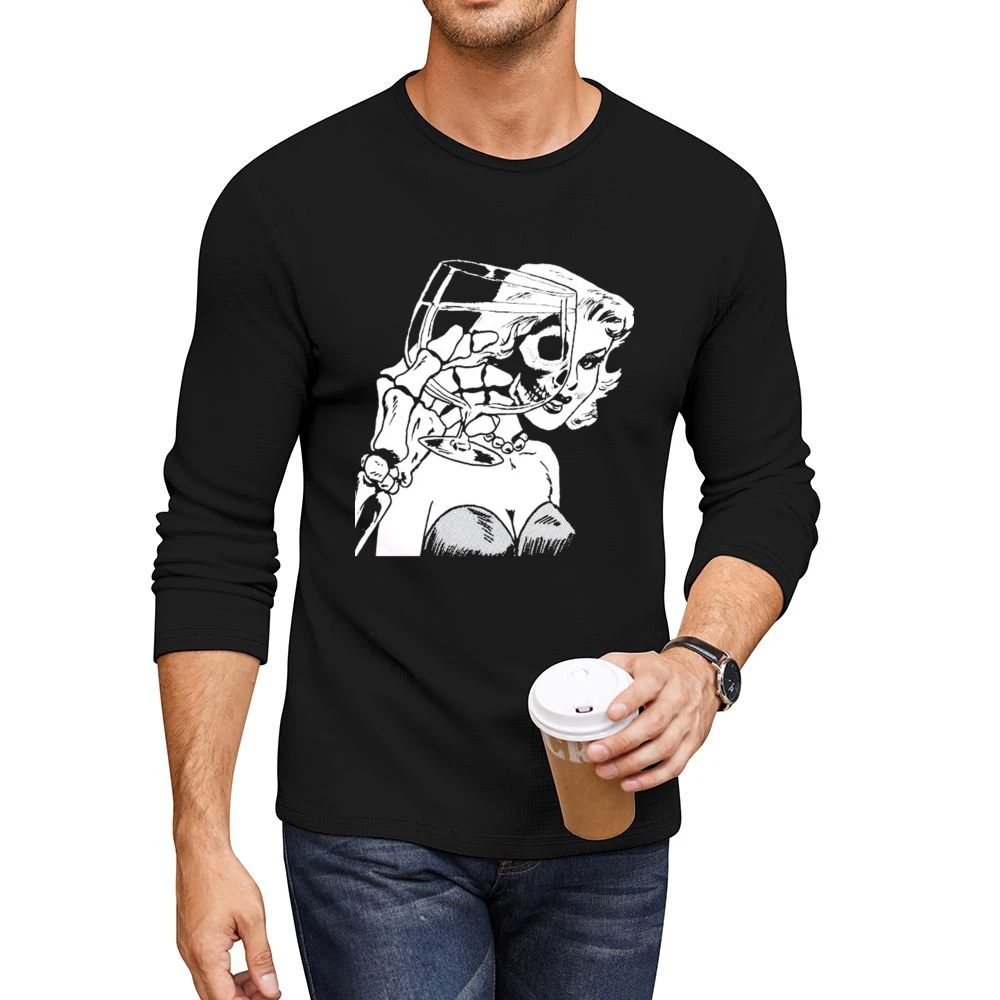 Die Die My Darling e horror punk band the Misfits Men CrewNeck Long Sleeve T-Shirt