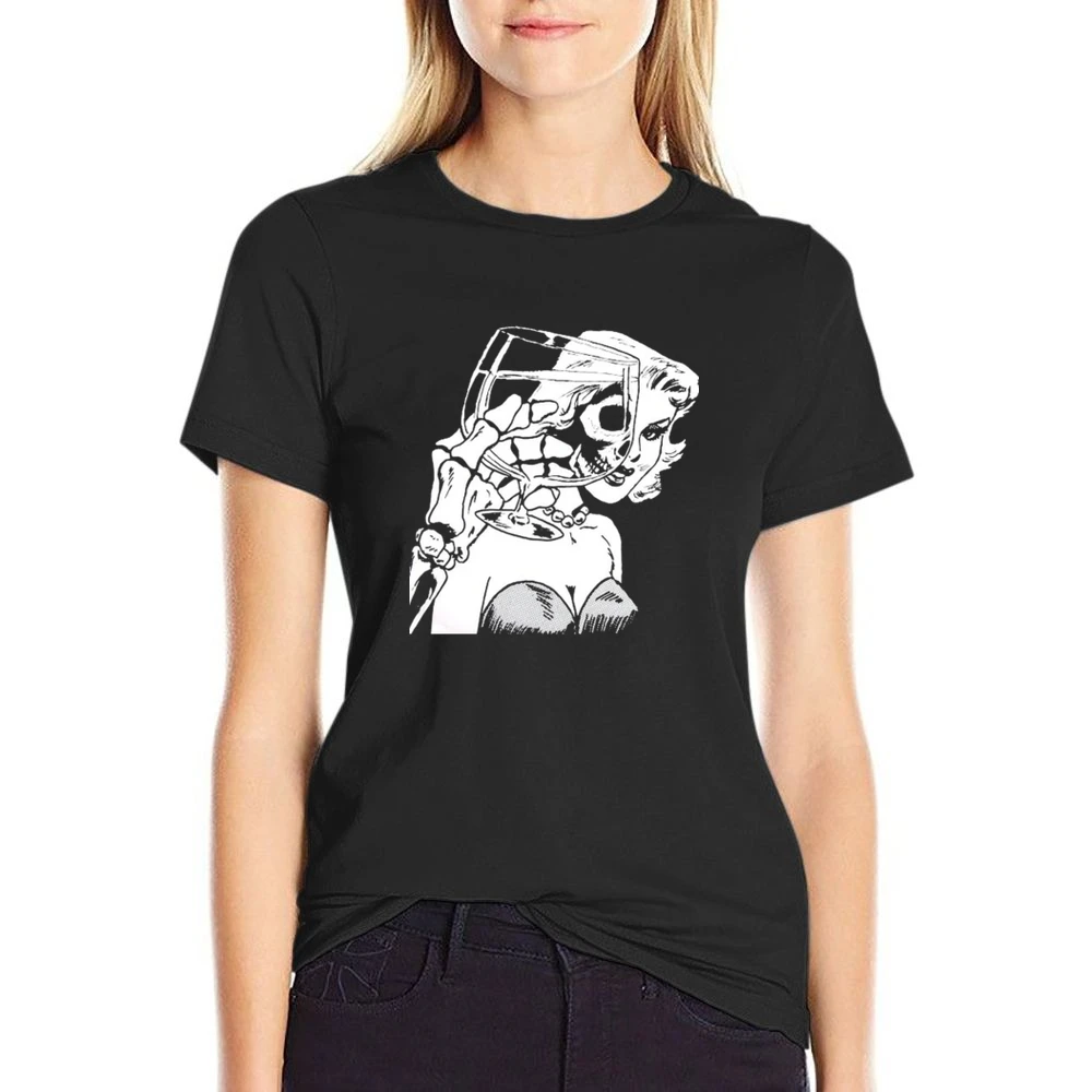 Die Die My Darling e horror punk band the Misfits US Size Women Ladies T-shirt