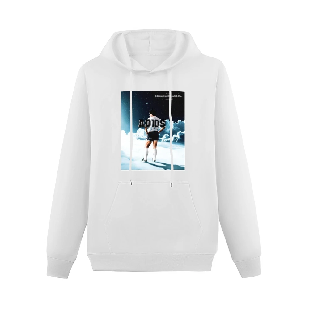 Diego Maradona Rip Adios Tribute Argentina Soccer Legend Men Hoodie With Pocket