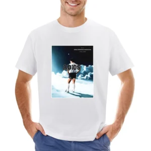 Diego Maradona Rip Adios Tribute Argentina Soccer Legend White Asian Size Men T-Shirt