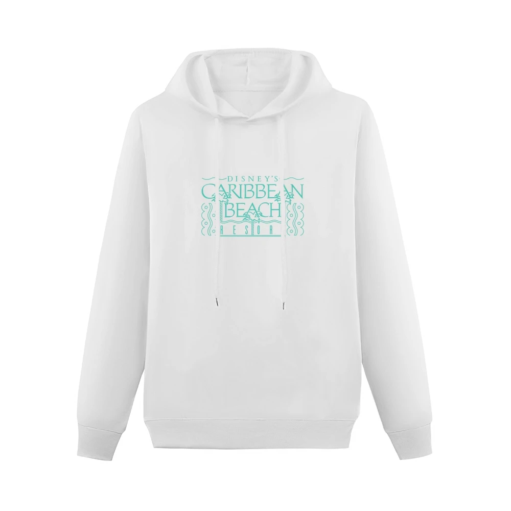Disney's Caribbean Beach Resort Fun Vintage Cool Graphic Retro Tee Shi Men Hoodie Without Pocket