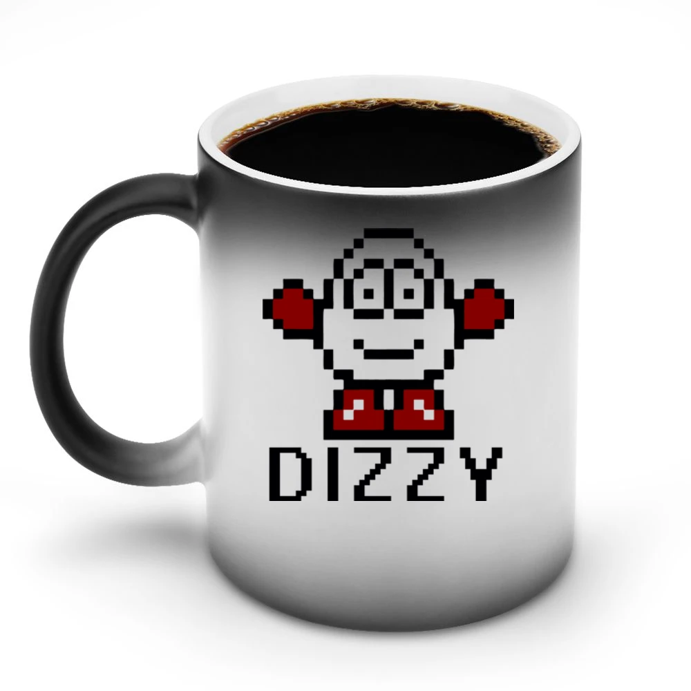 Dizzy Retro Video Game 80s Discoloration Mug