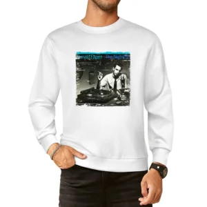 Donald Fagen The Nightfly Album Cover Distressed Image European Size Pullover Sweater