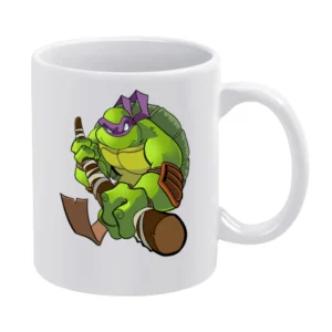 Donatello Teenage Mutant Ninja Turtles white T-Shirt All Size img02 Do White Mug