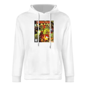 Donkey Kong Land 2 Game Boy Nintendo Old School Retro Video Game Fan D European Size Men Hoodie