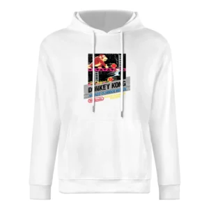 Donkey Kong Nes Nintendo Old School Retro Video Game Fan Distressed T European Size Men Hoodie