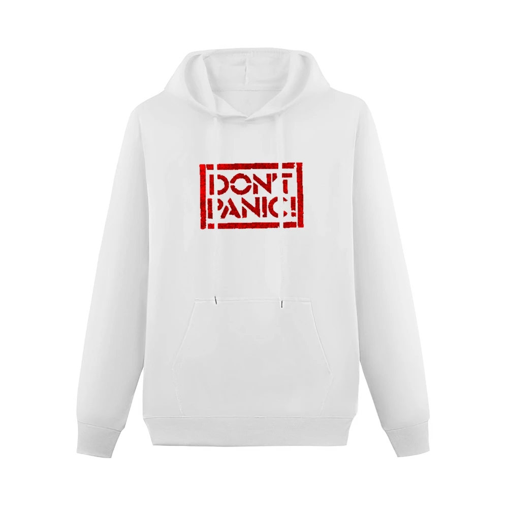 Don't Panic Men Hoodie With Pocket