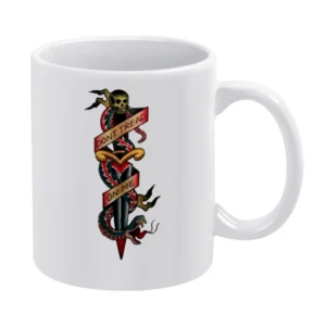 Don't thread on me White Mug